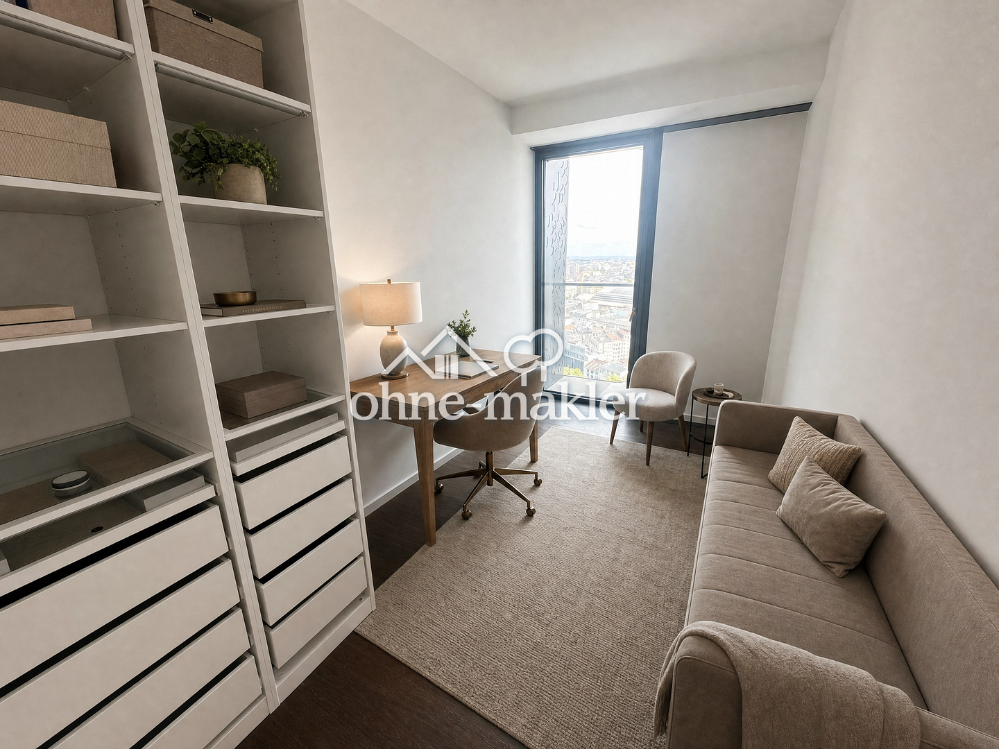 Frankfurt Skyline – Ihr neues Zuhause, 60327 Frankfurt am Main (Gallus Gutleutviertel Westend-Süd)