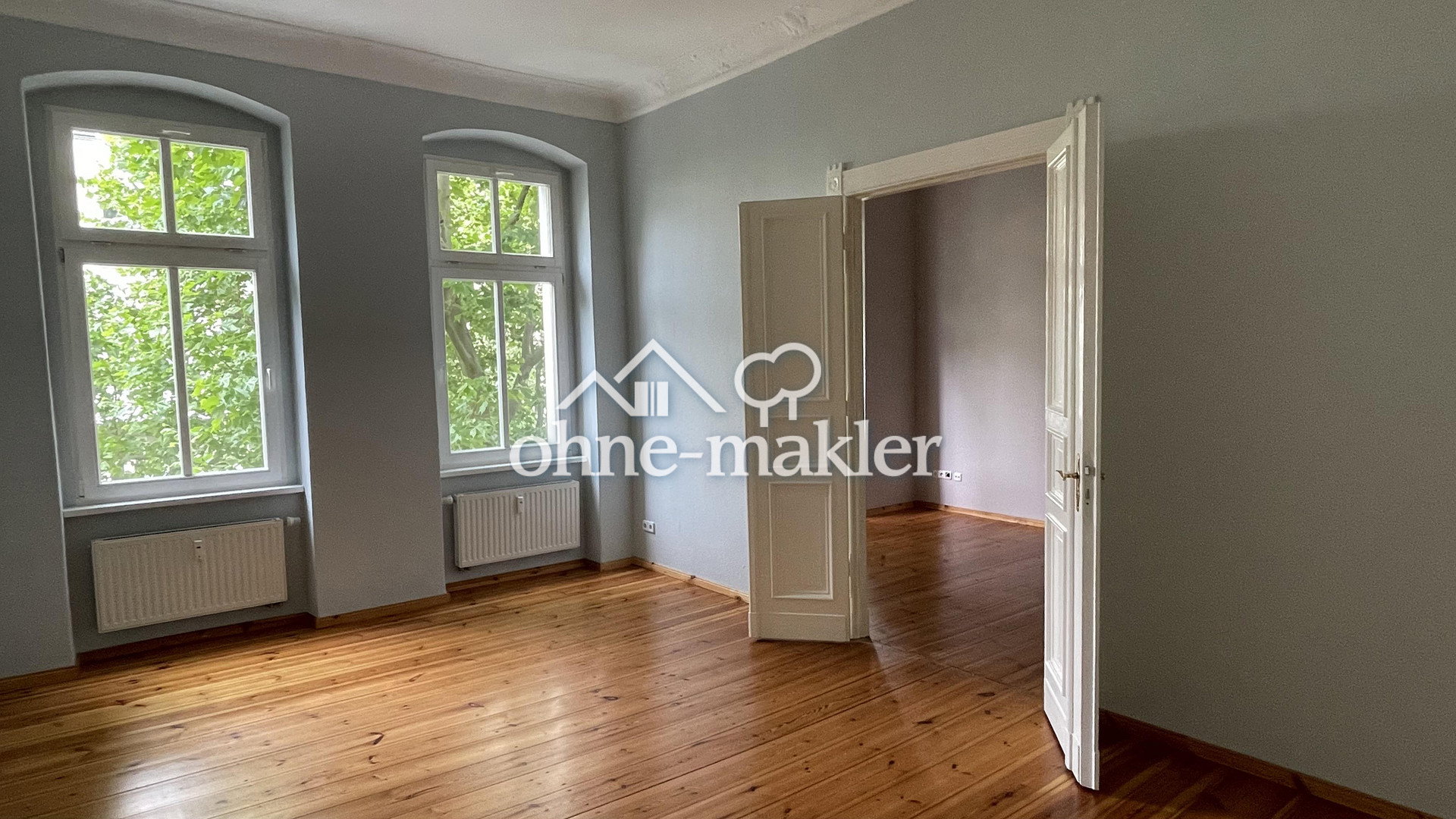 Altbaucharme im Prenzlauer Berg mit Balkon, 10407 Berlin (Pankow Kleingartenanlage Grönland Kleingartenanlage Neues Heim Kleingartenanlage Volkspark Prenzlauer Berg Prenzlauer Berg)