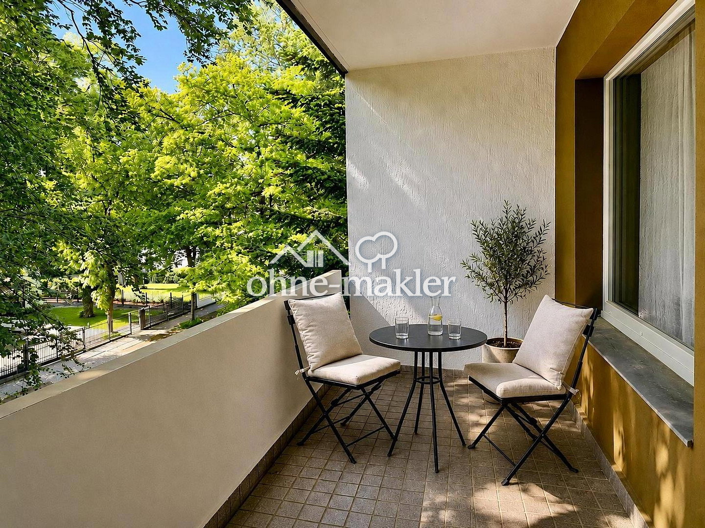 Exklusive 3-Zimmer-Wohnung am Wannsee mit Balkon, 14109 Berlin (Steglitz-Zehlendorf Nikolassee Wannsee)