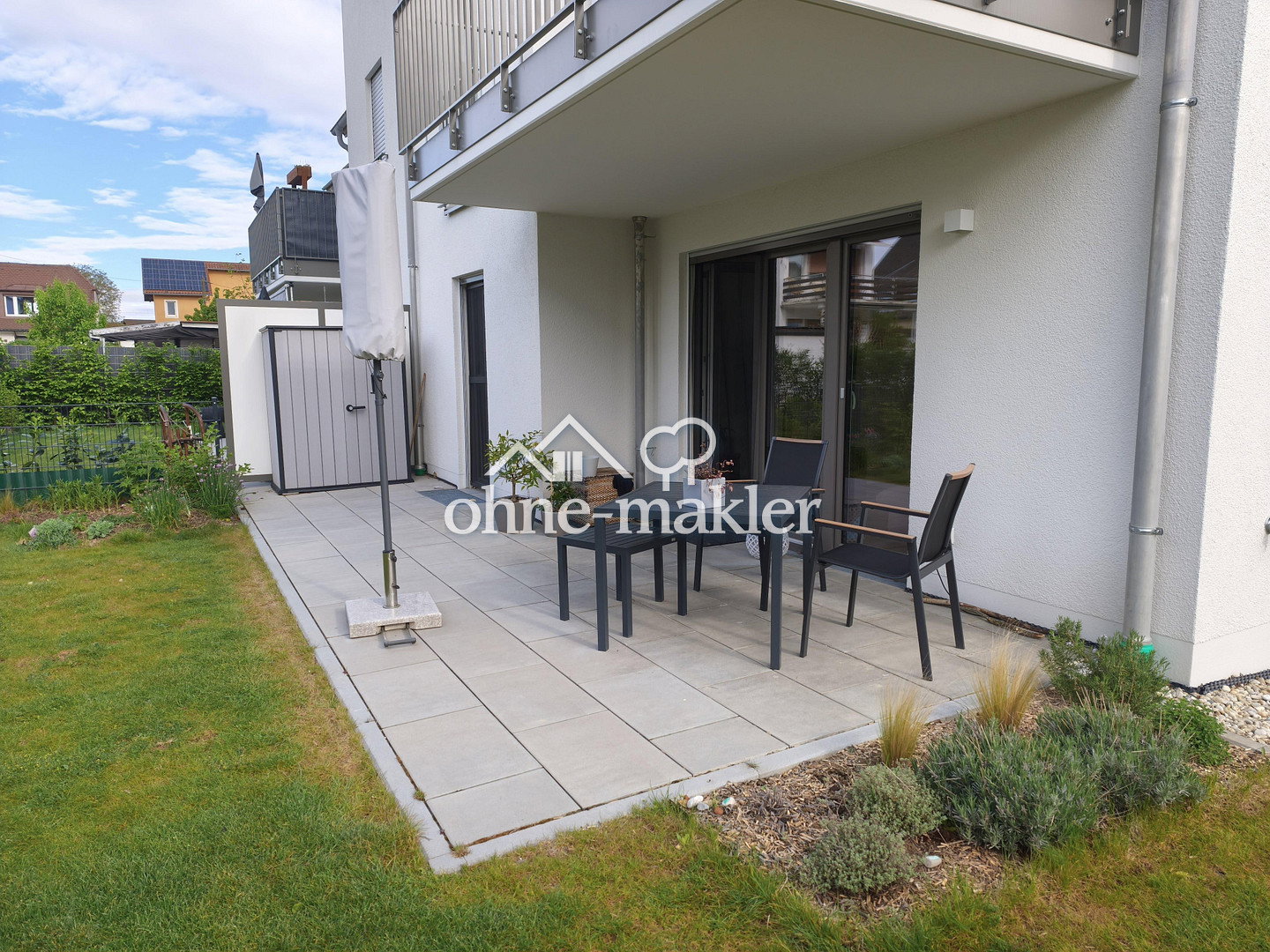 Erdgeschosswohnung mit Garten in Moosburg, 85368 Moosburg a.d. Isar