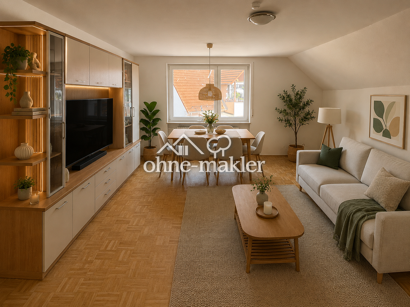 Ruhiges Dachgeschoss mit guter Anbindung, 91088 Bubenreuth