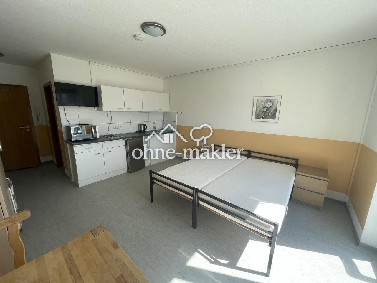 Gepflegte 1-Zimmer-Wohnung mit Balkon in Ludwigshafen, 67069 Ludwigshafen am Rhein (Edigheim Oppau Pfingstweide)