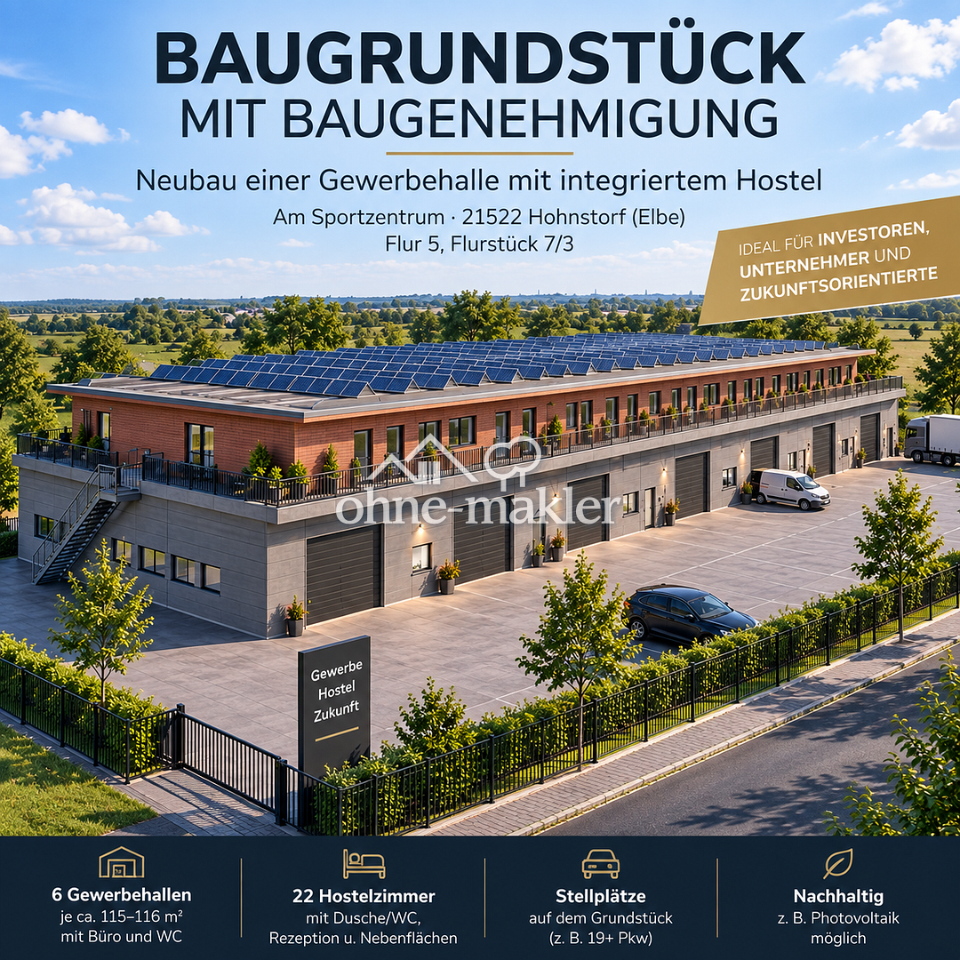 Baugrundstück mit Genehmigung – Traumprojekt in Hohnstorf, 21522 Hohnstorf (Elbe)