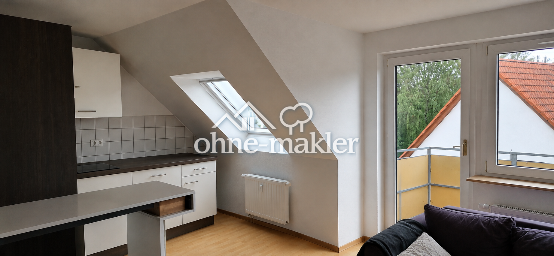 Dachgeschoss-Traum mit Balkon & Dachboden, 89250 Senden