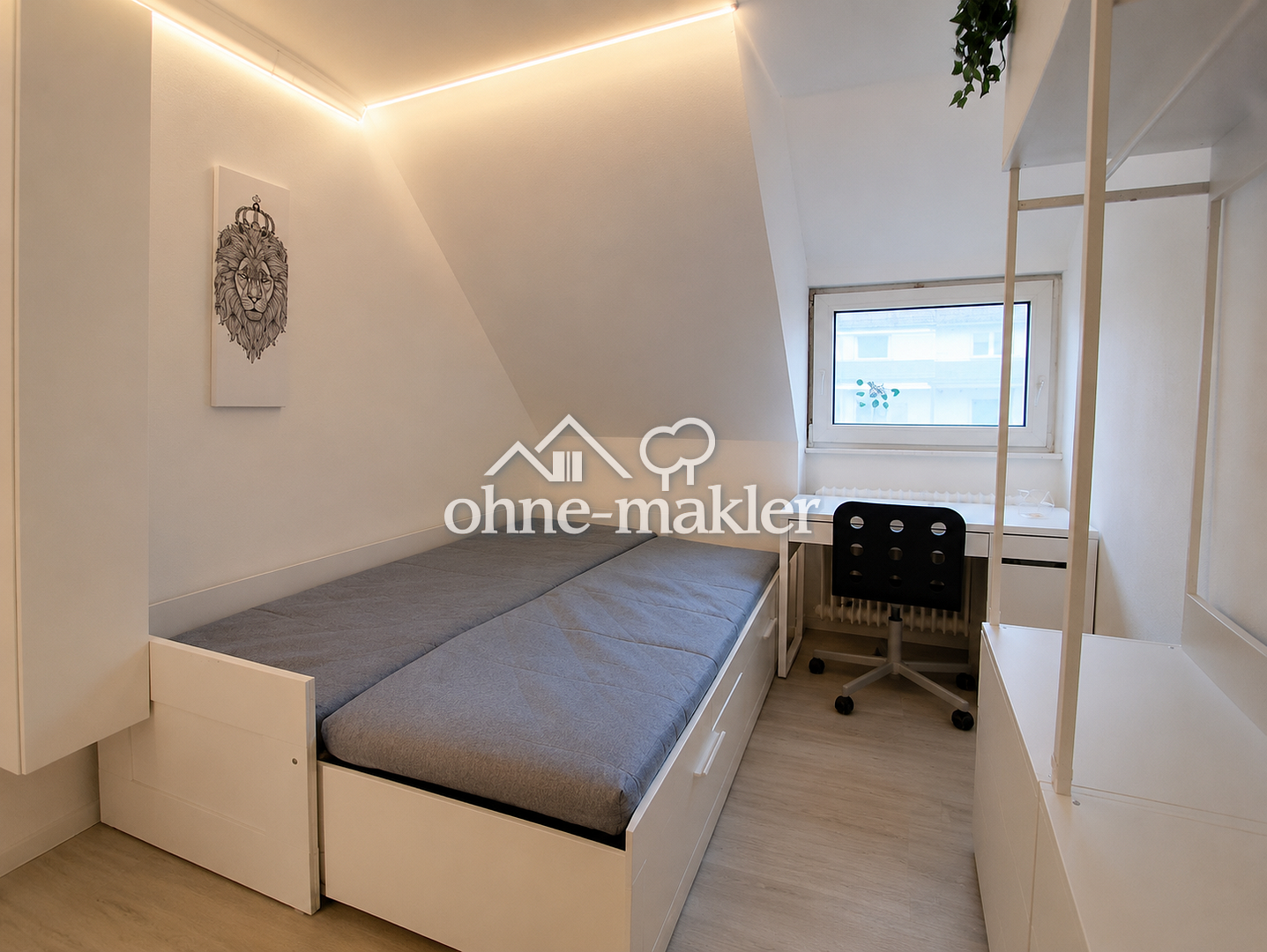 Zentrales WG-Zimmer Erstbezug nach Kernsanierung, 70186 Stuttgart (Ost)