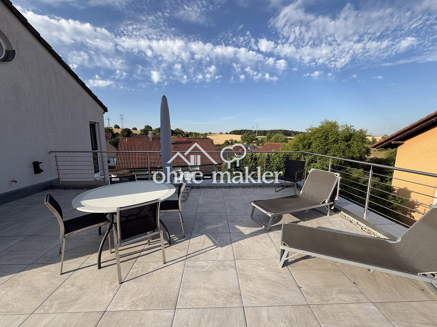 Luxuriöses Penthouse mit XXL-Südterrasse in Epfenbach, 74925 Epfenbach