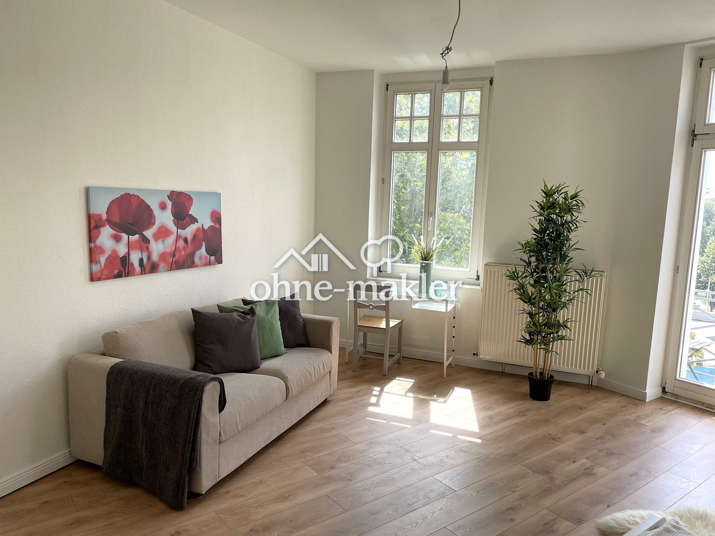 Helle 1-Zi-Wohnung in ruhiger Lage am Prenzlberg, 13086 Berlin (Pankow Weißensee)