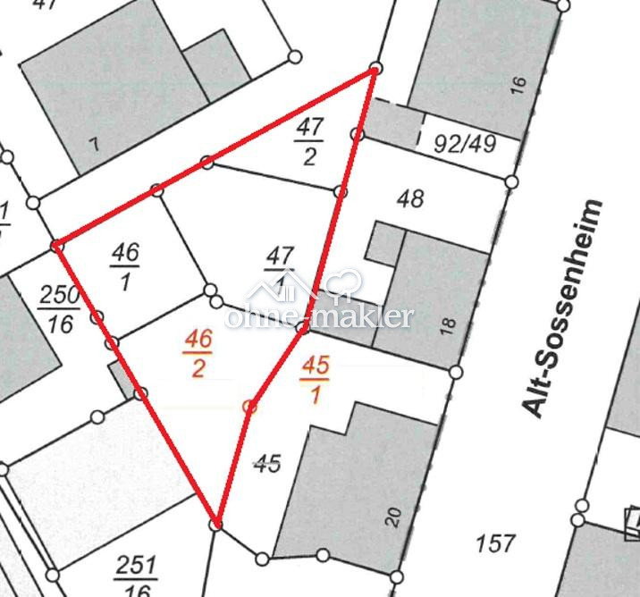 Frankfurt-Sossenheim Traumgrundstück für Ihr Bauprojekt, 65936 Frankfurt am Main (Nied Sossenheim)
