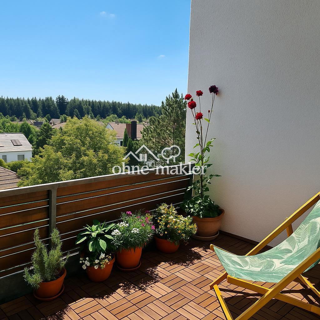 Penthouse-Flair in Ulm – Balkon inklusive, 89079 Ulm