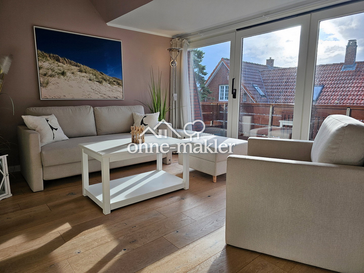 Dachgeschosswohnung mit Sauna – Strand in 8 Minuten, 25996 Wenningstedt-Braderup (Sylt)