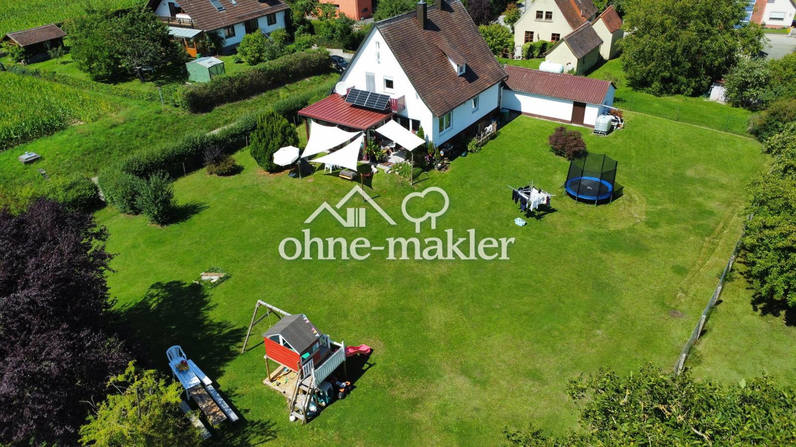Familienparadies mit Weitblick in Dombühl, 91601 Dombühl