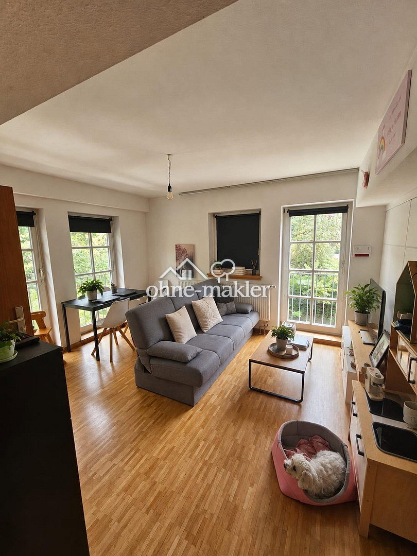 Flussblick & Raum 2 Zi-Wohnung in Wolbeck, 48167 Münster (Angelmodde Gremmendorf Wolbeck)