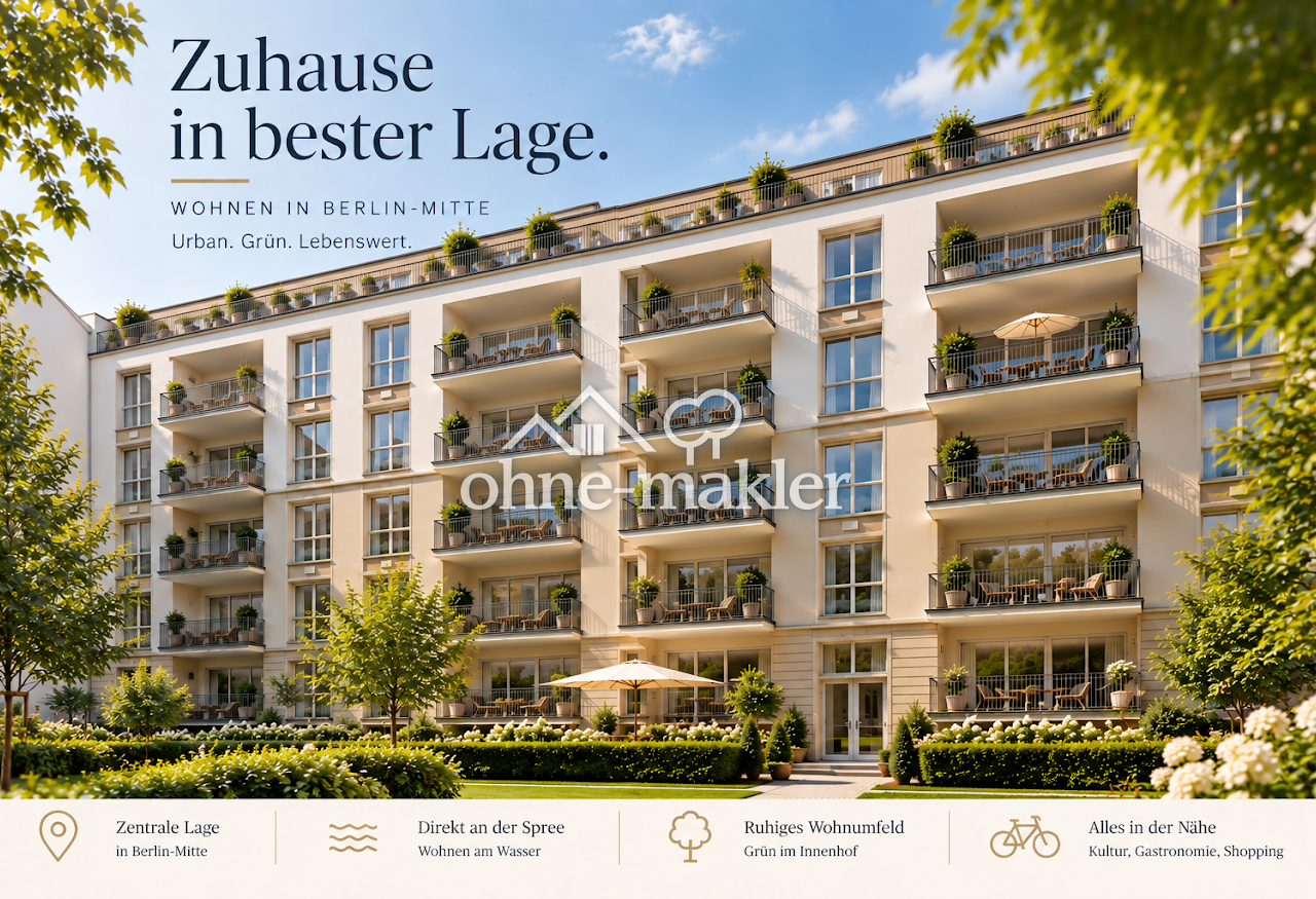 Spreeblick & Berlin-Mitte Ihr neues Zuhause, 10179 Berlin (Mitte)