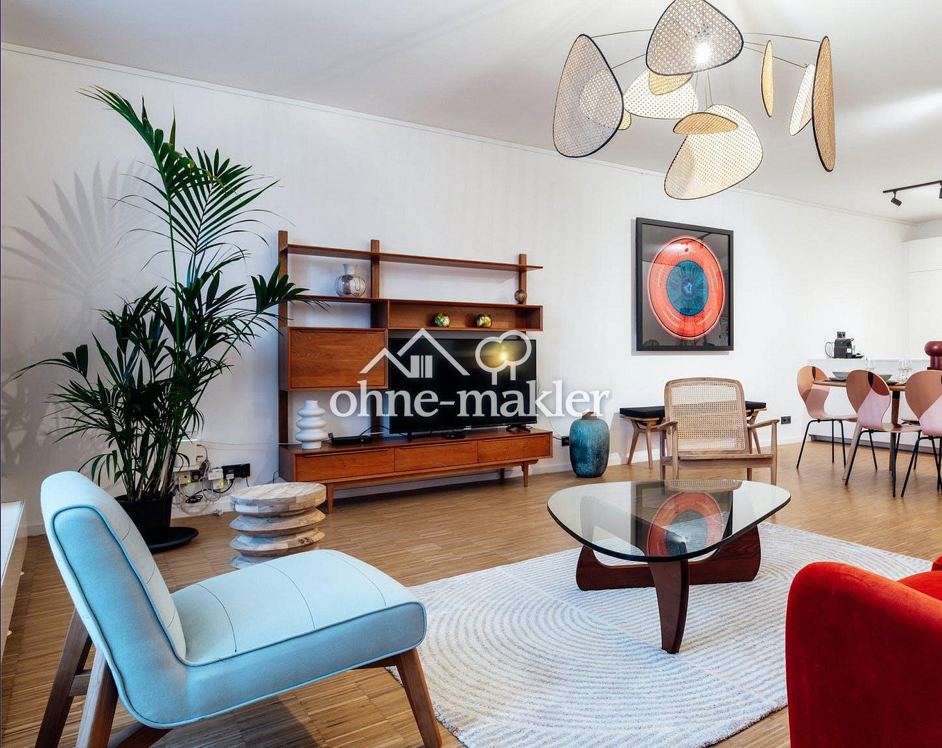 Berlin-Neukölln Voll möblierte 3-Zimmer-Wohnung, 12059 Berlin (Neukölln Kolonie Petersbaude Kolonie Rübezahl)