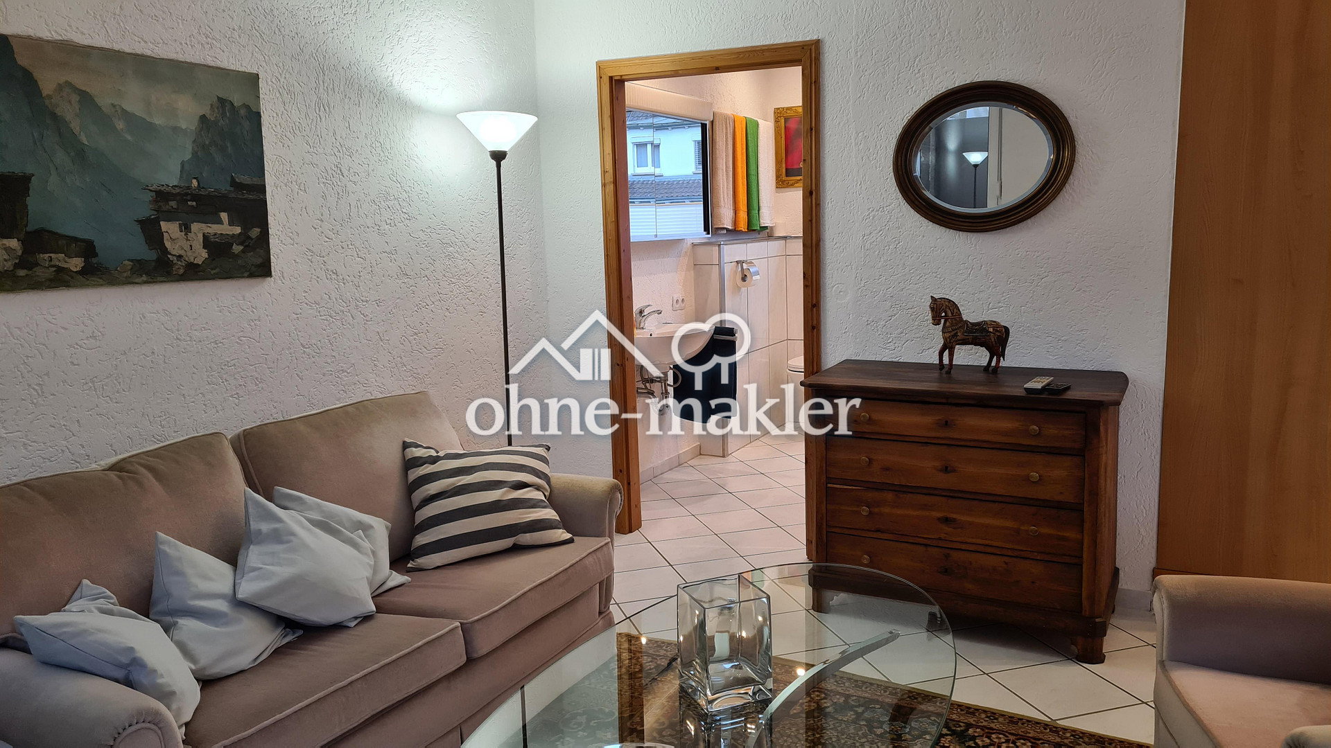 Helle 3-Zimmerwohnung mit großer Terrasse in Fellbach, 70736 Fellbach