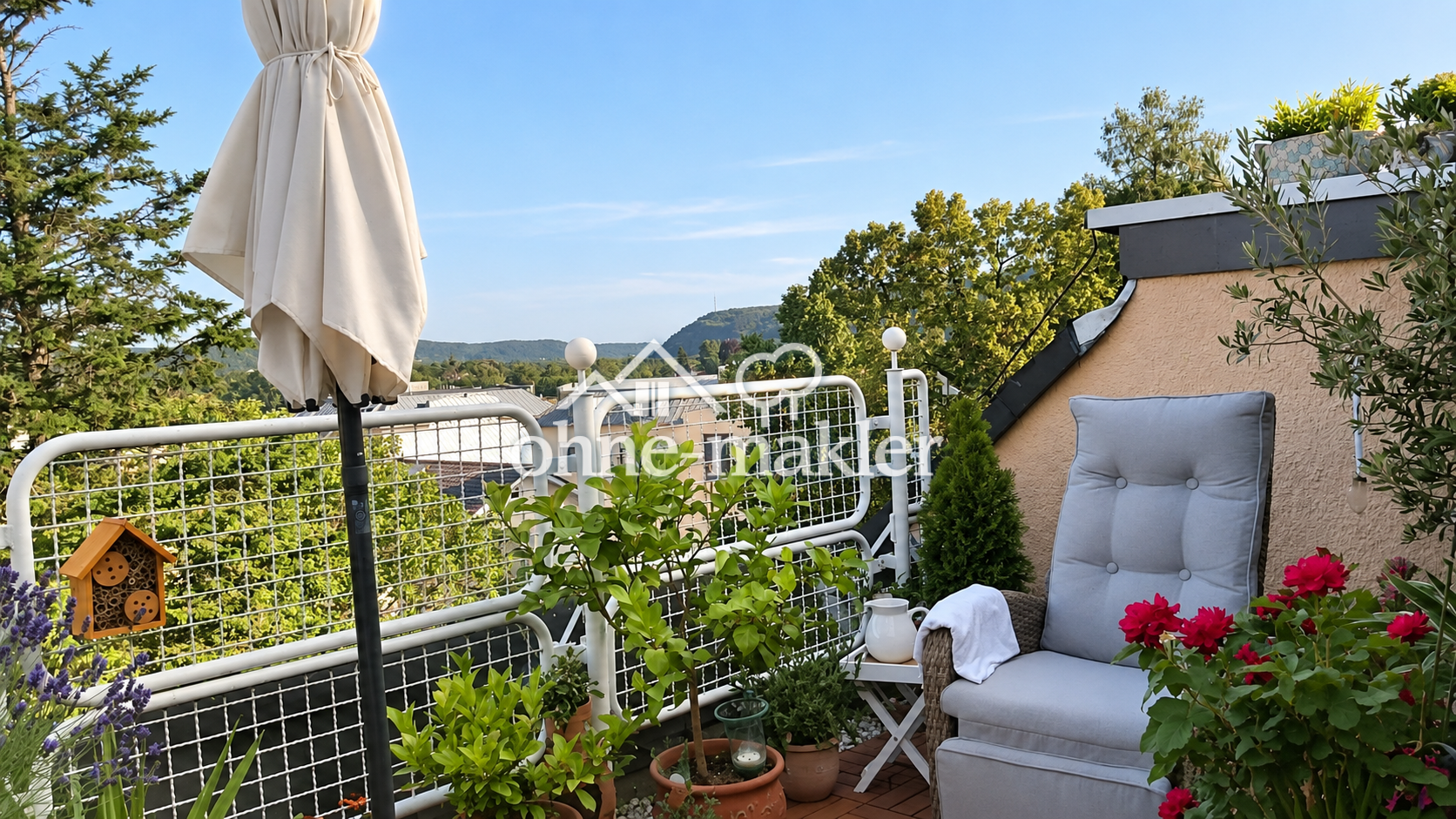 Remagen Maisonette mit Balkon & Dachterrasse, 53424 Remagen
