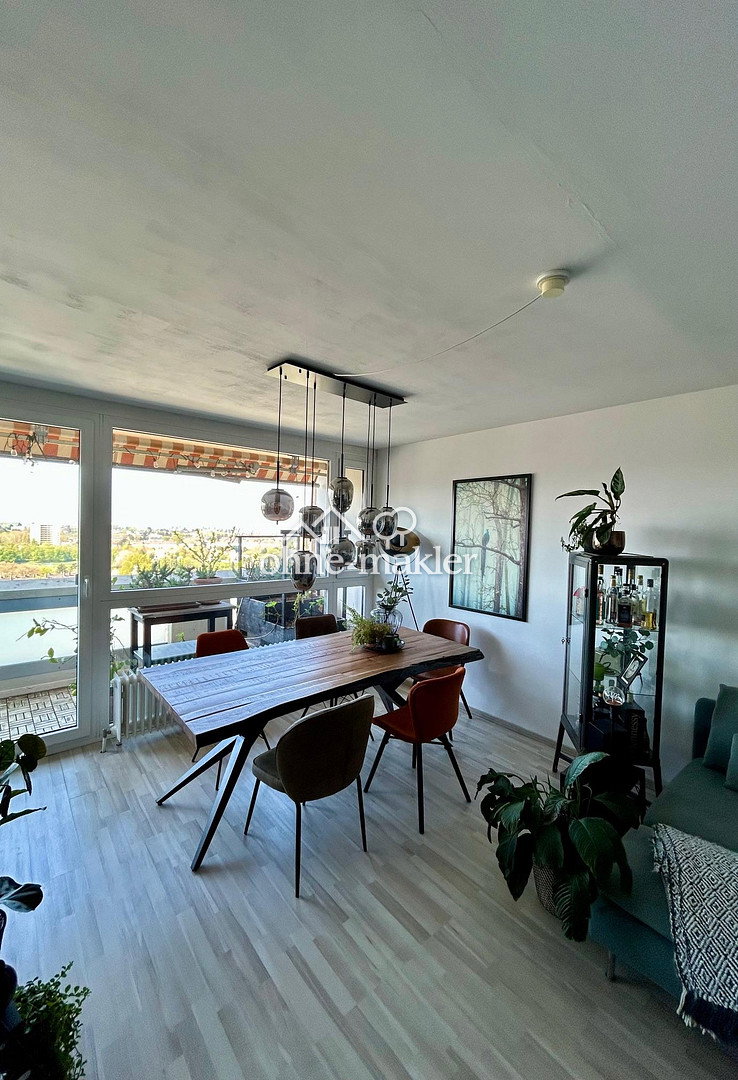 Frankfurt Skyline-Blick Traumwohnung im 15. OG, 60435 Frankfurt am Main