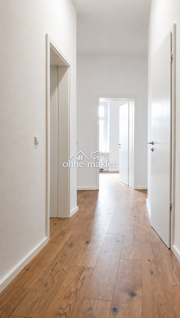 Helle 3-Zimmer Wohnung mit Blick in Leipzig, 4315 Leipzig (Neustadt-Neuschönefeld Sellerhausen-Stünz Volkmarsdorf)