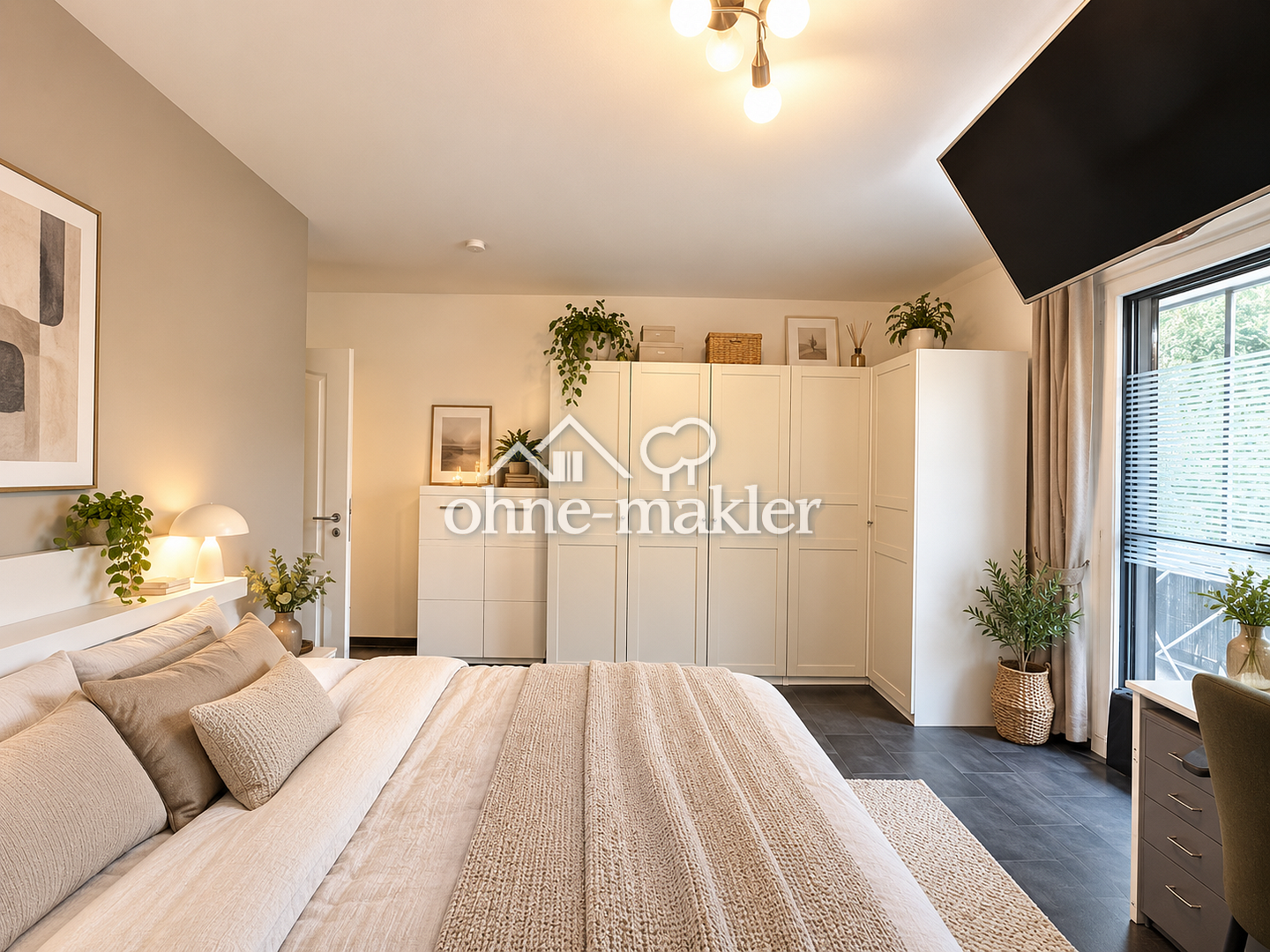 Rath 3-Zimmer-Wohnung mit Balkonen & Waldnähe, 40472 Düsseldorf (Hubbelrath Lichtenbroich Rath Unterrath)