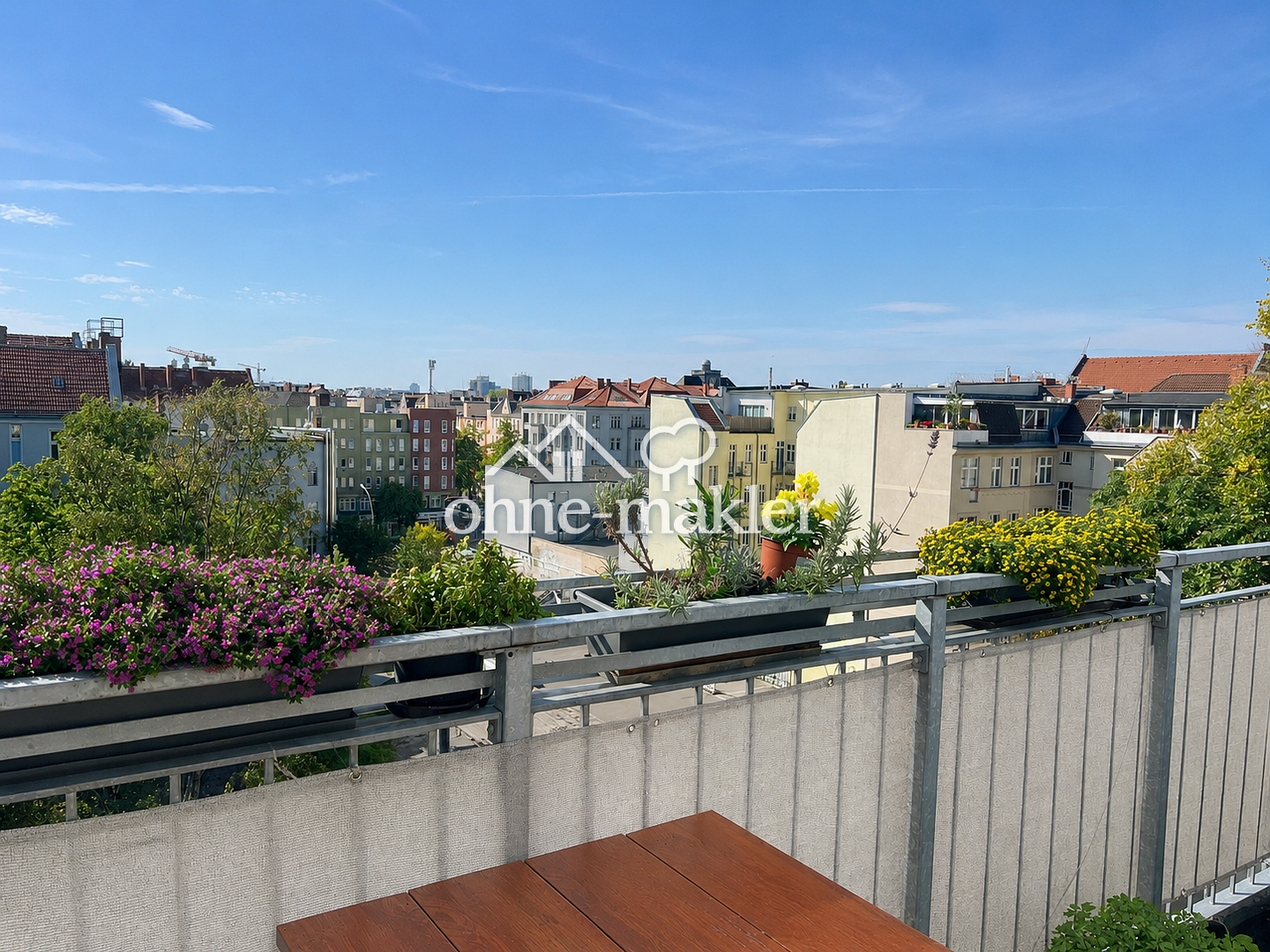 Dachterrasse & Berlin-Flair, 10551 Berlin (Mitte Moabit)