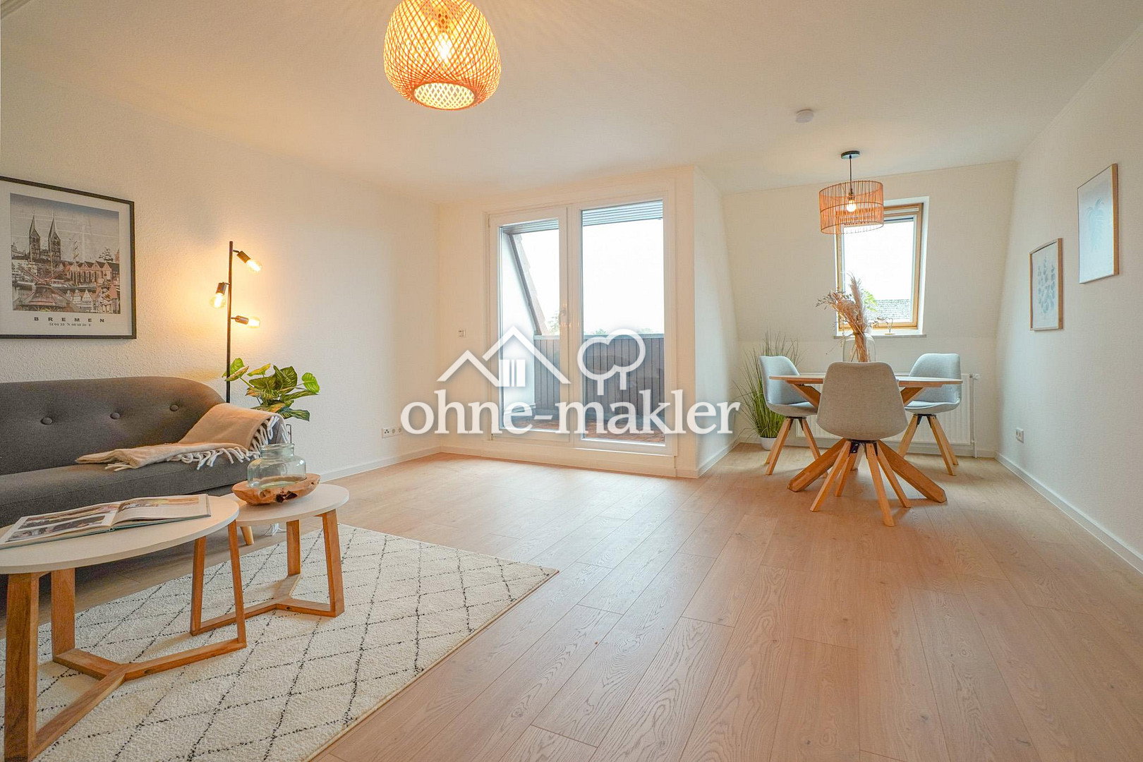 Dachgeschosswohnung in Lilienthal – zentral & modern, 28865 Lilienthal