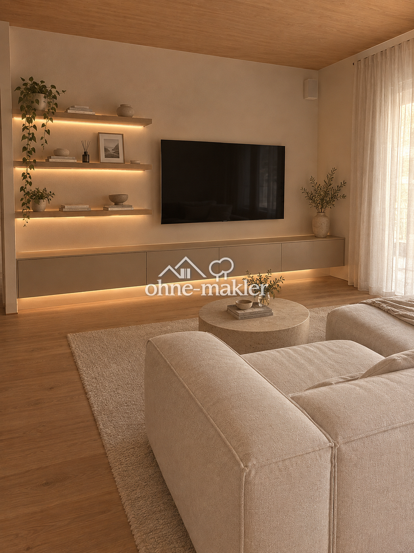 Holzhaus-Wohnung mit Terrasse & Tiefgarage, 74199 Untergruppenbach