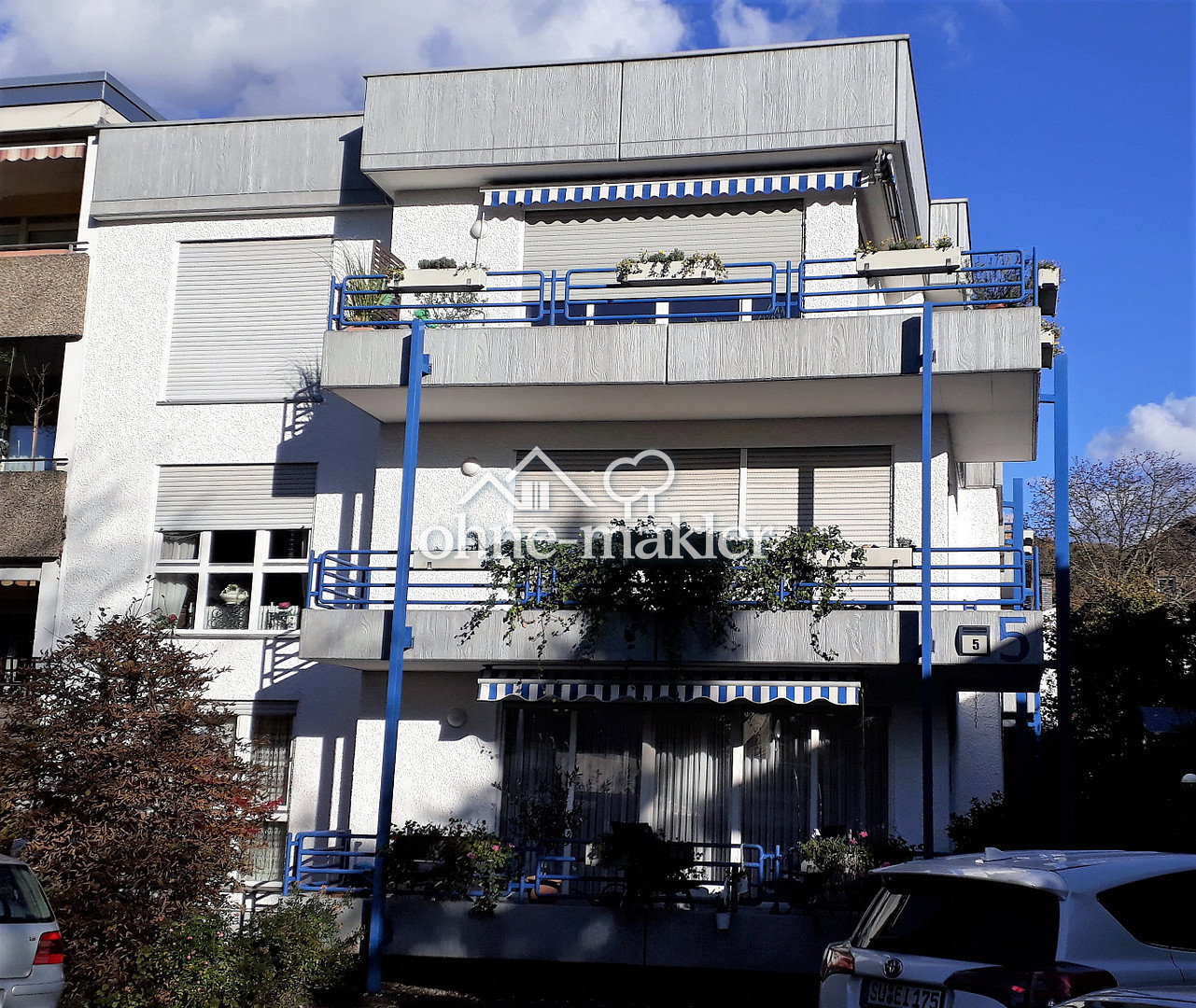 Ruhige Lage in Rhöndorf – Balkon & Stellplatz, 53604 Bad Honnef