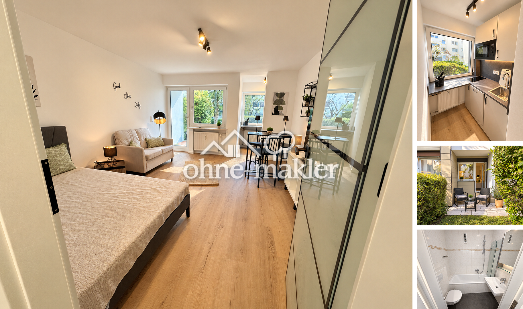 München Obersendling Modernes Apartment mit Terrasse, 81379 München (Sendling Sendling-Westpark Thalk. Obersendl.-Forsten-Fürstenr.-Solln)