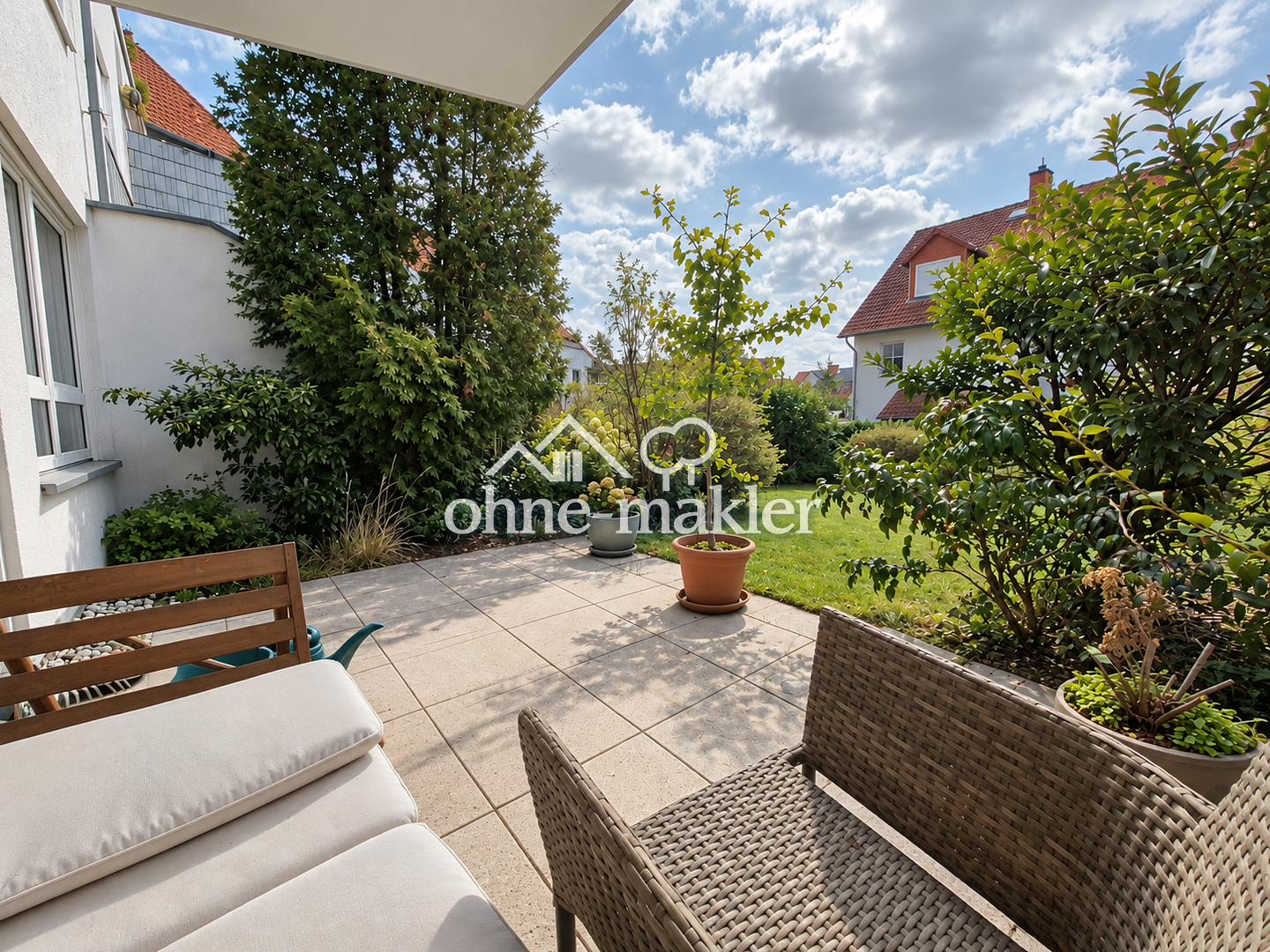 Offenthal Lichtdurchflutete Wohnung mit Terrasse, 63303 Dreieich