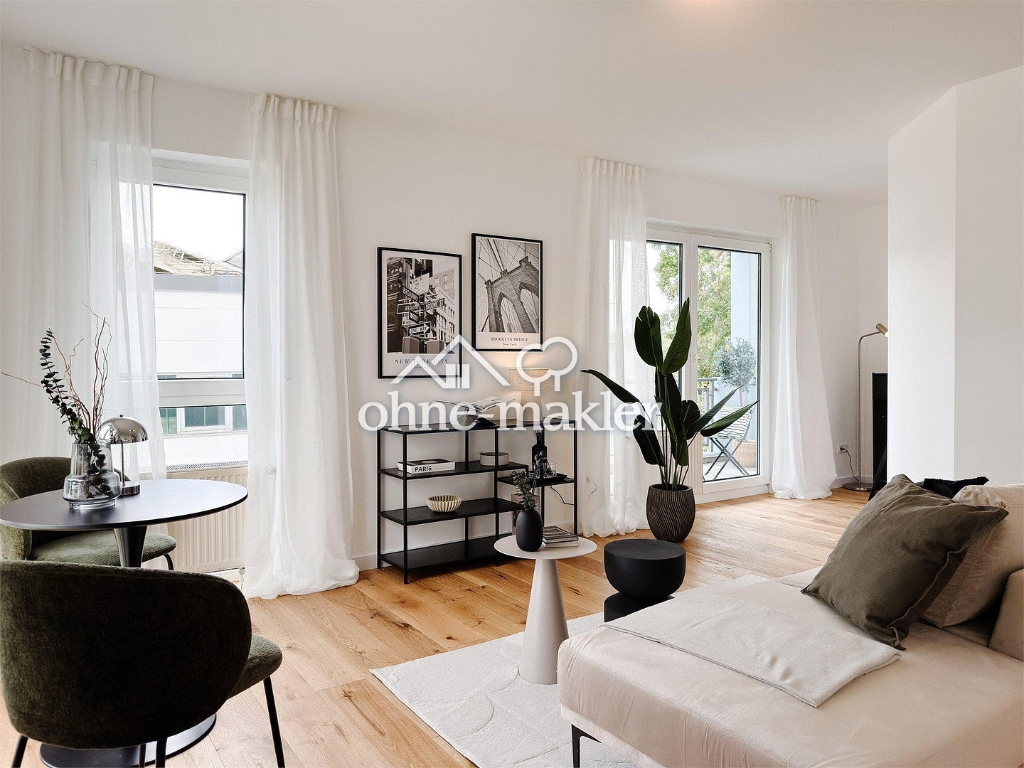 Rheinblick-Traum mit Balkon & Tiefgarage, 65203 Wiesbaden (Biebrich Mainz-Amöneburg Schierstein)