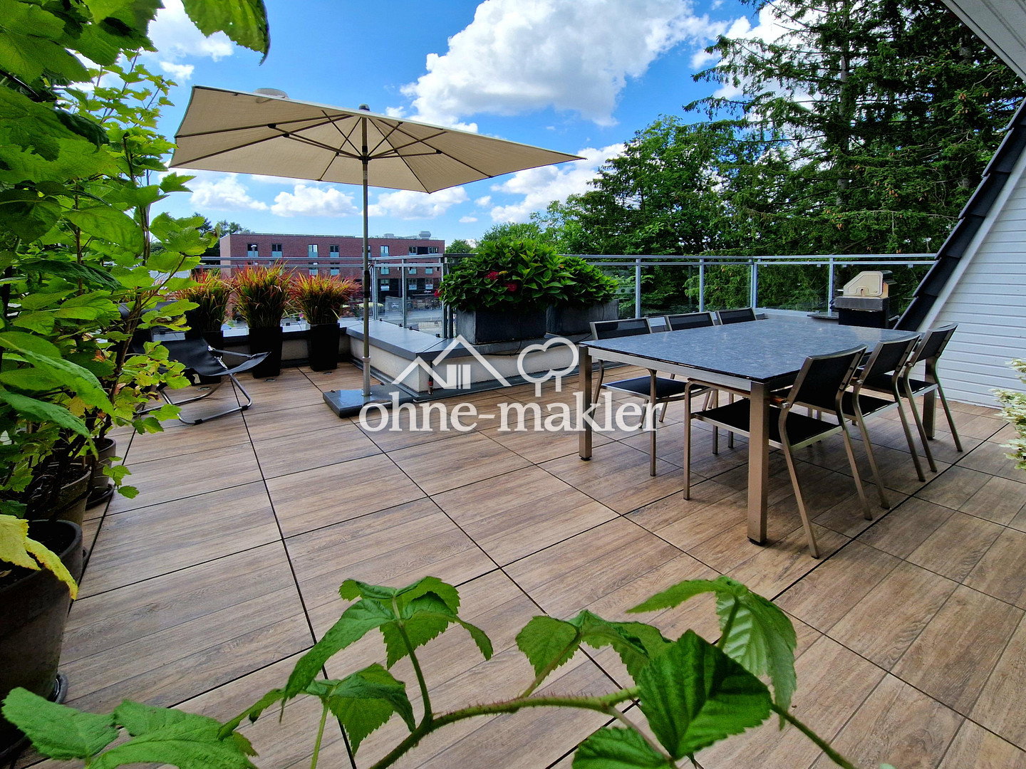 DG-Maisonette mit Terrasse – Hamburg-Wellingsbüttel, 22391 Hamburg (Wandsbek)