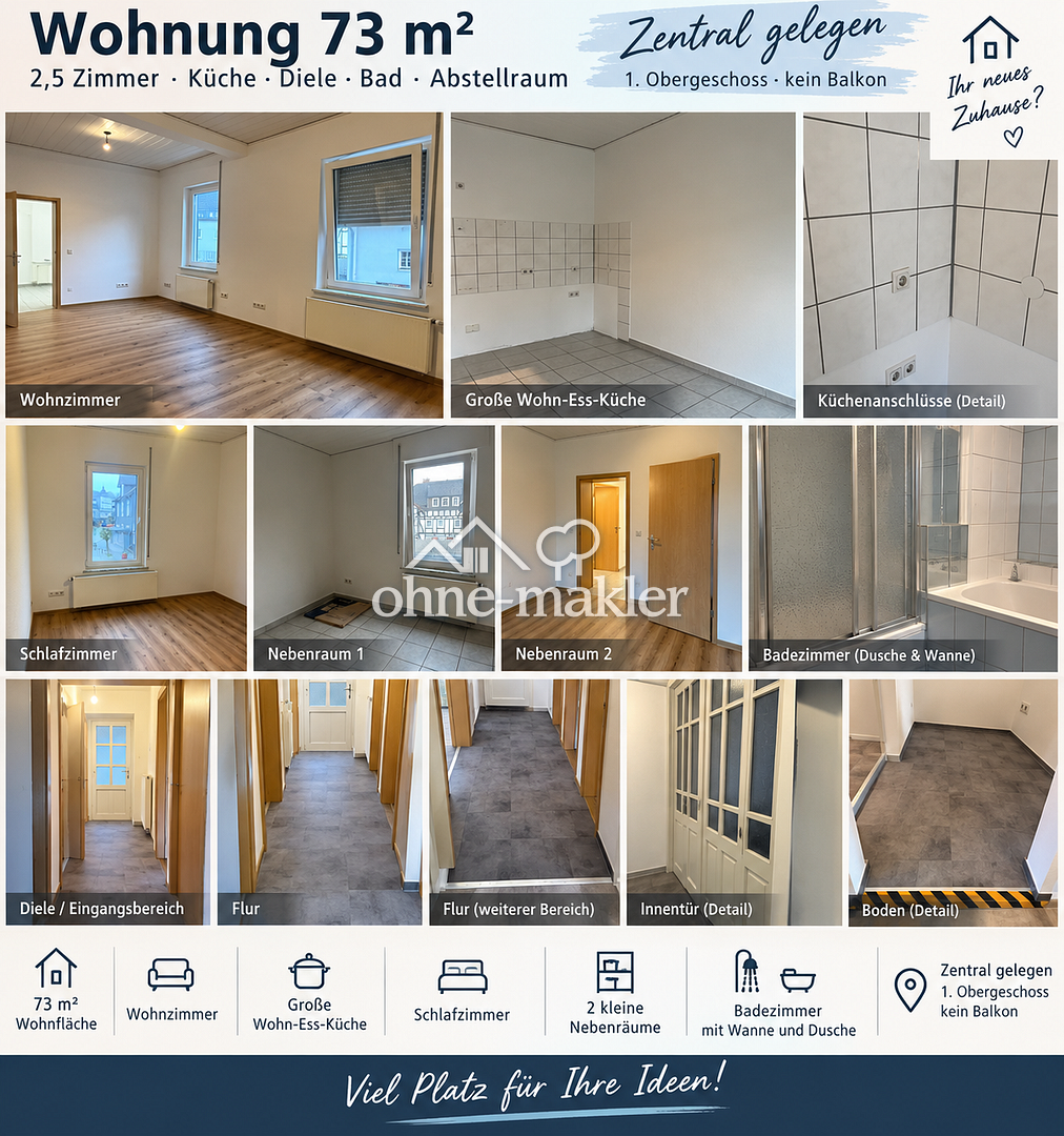 Freudenberg zentrale Wohnung mit Altstadtblick, 57258 Freudenberg
