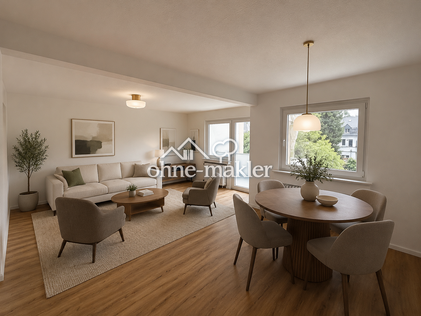 Helle 3-Zimmer-Wohnung mit Mansardenraum in Essen, 45138 Essen (Huttrop Südostviertel)