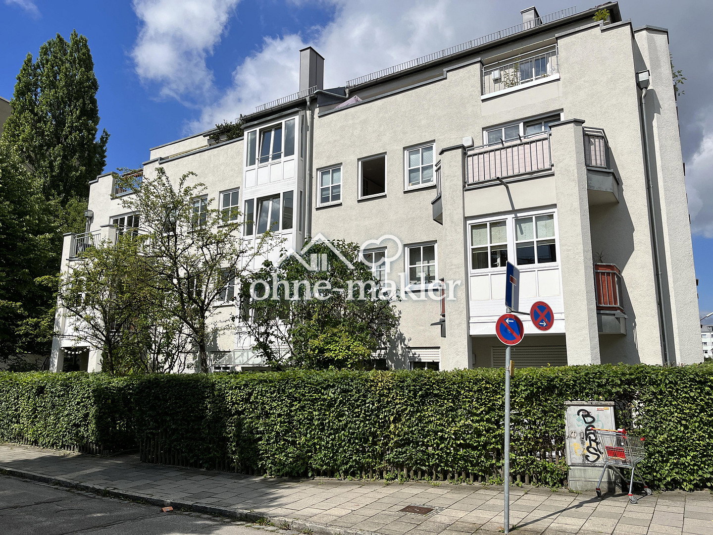 Helles 1-Zimmer-Appartement in München-Moosach, 80992 München (Moosach Neuhausen-Nymphenburg Pasing-Obermenzing)
