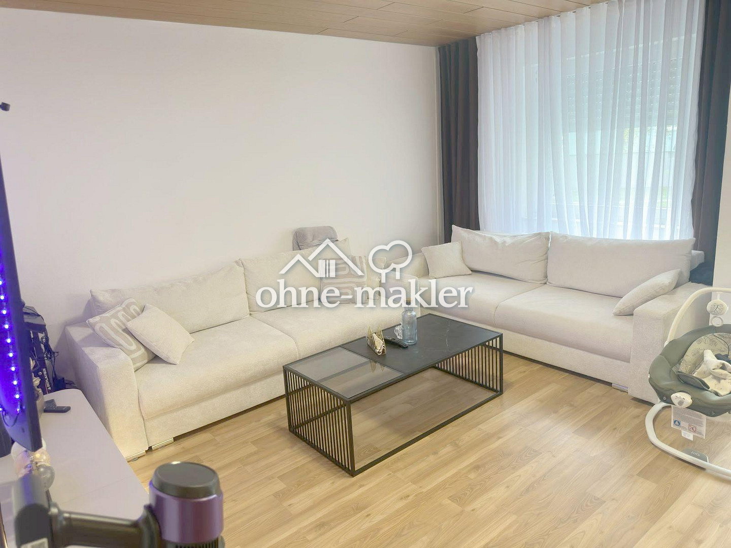 Helle 3-Zimmer Wohnung mit Balkon in Ulm-Böfingen, 89075 Ulm (Böfingen Eselsberg Mitte Oststadt Söflingen)