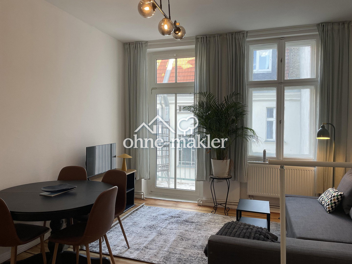Spacious 2 bedrooom apartment in Pankow Florakiez district with kitchen to rent, 13187 Berlin (Pankow)