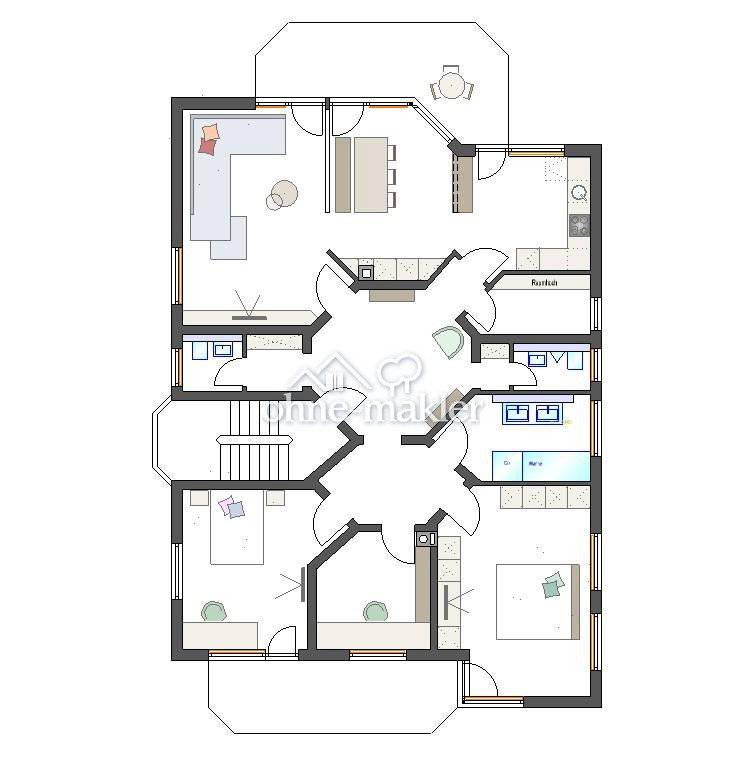 zentrale Lage, viel Platz & Komfort, 63165 Mühlheim am Main