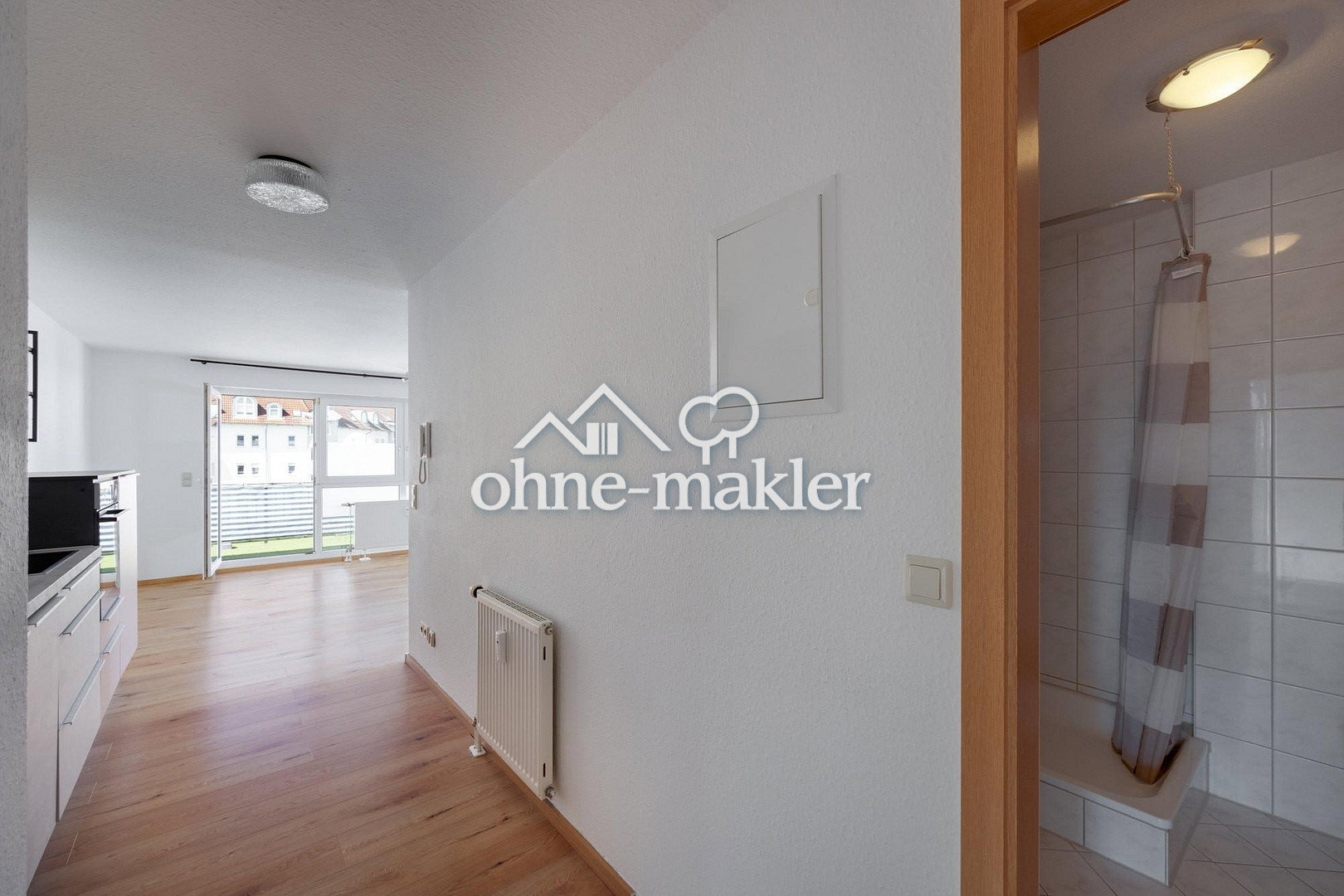 Ruhige 1-Zimmer Wohnung mit Balkon in Laupheim, 88471 Laupheim