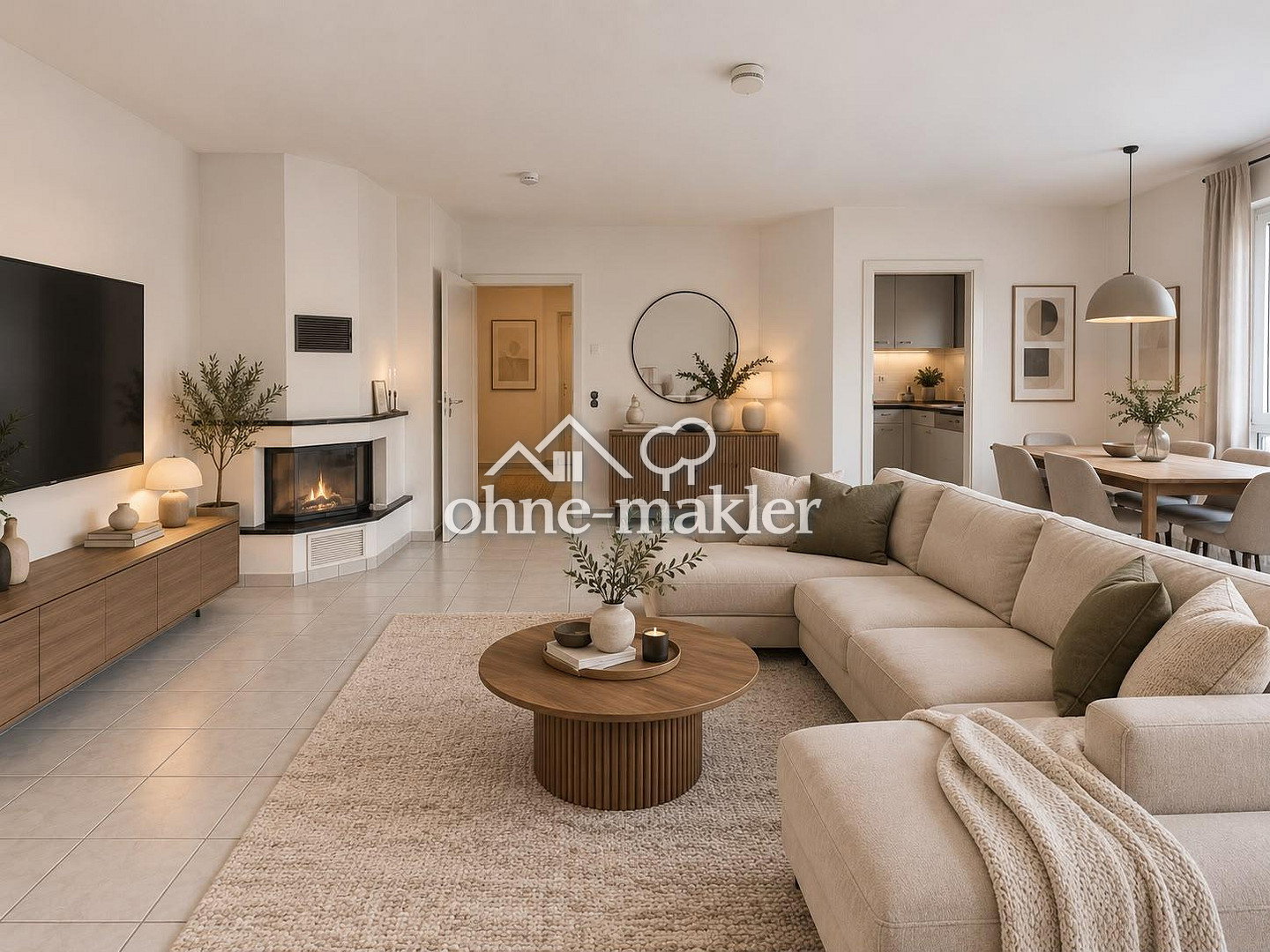Maisonette mit Garten & Kamin in Neu-Anspach, 61267 Neu-Anspach