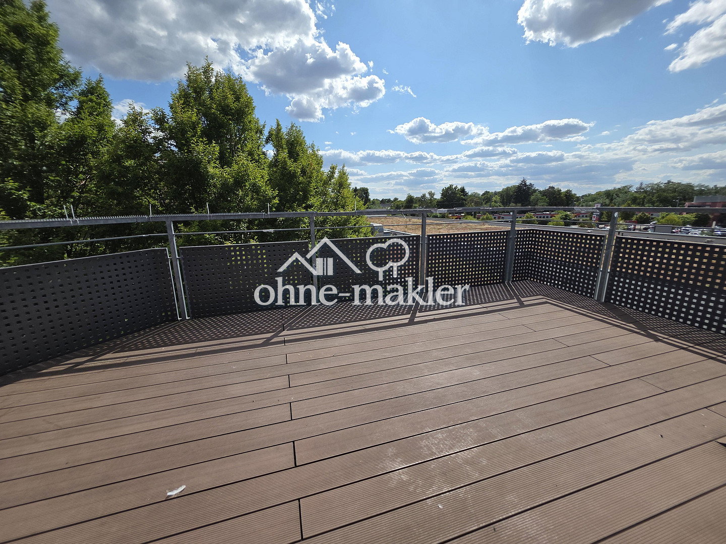 Dachterrasse mit Stadtblick – Hanau Innenstadt, 63450 Hanau