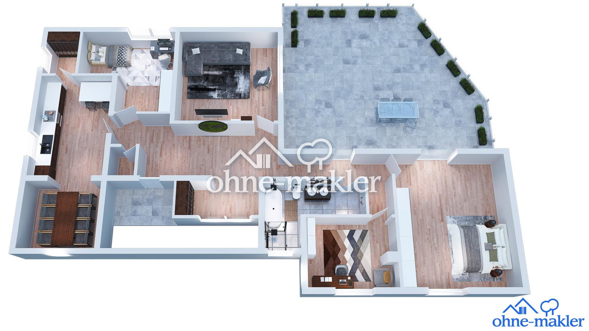 Renoviert & familienfreundlich Erdgeschosswohnung in Brombachtal, 64753 Brombachtal