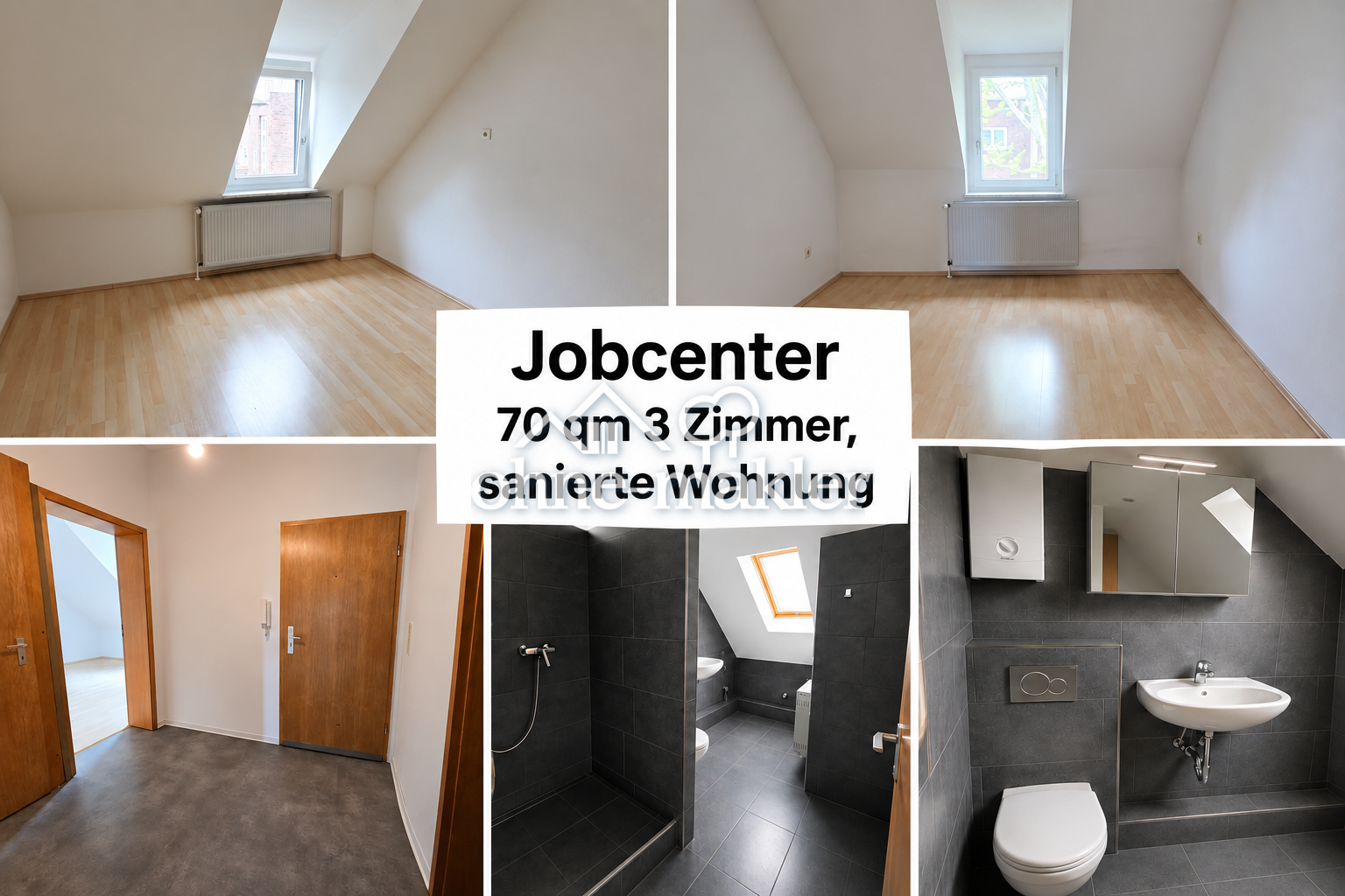 Wohnung in Dortmund – Jobcenter-gerecht, 44143 Dortmund (Brackel Körne Mitte Schüren Wambel)