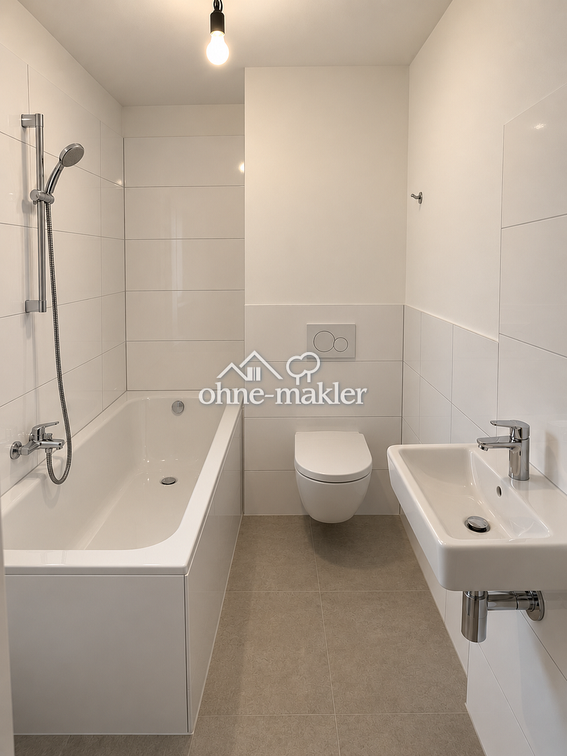 Erstbezug Schicke 2-Zimmer-Wohnung in Heckinghausen, 42289 Wuppertal (Barmen Langerfeld)