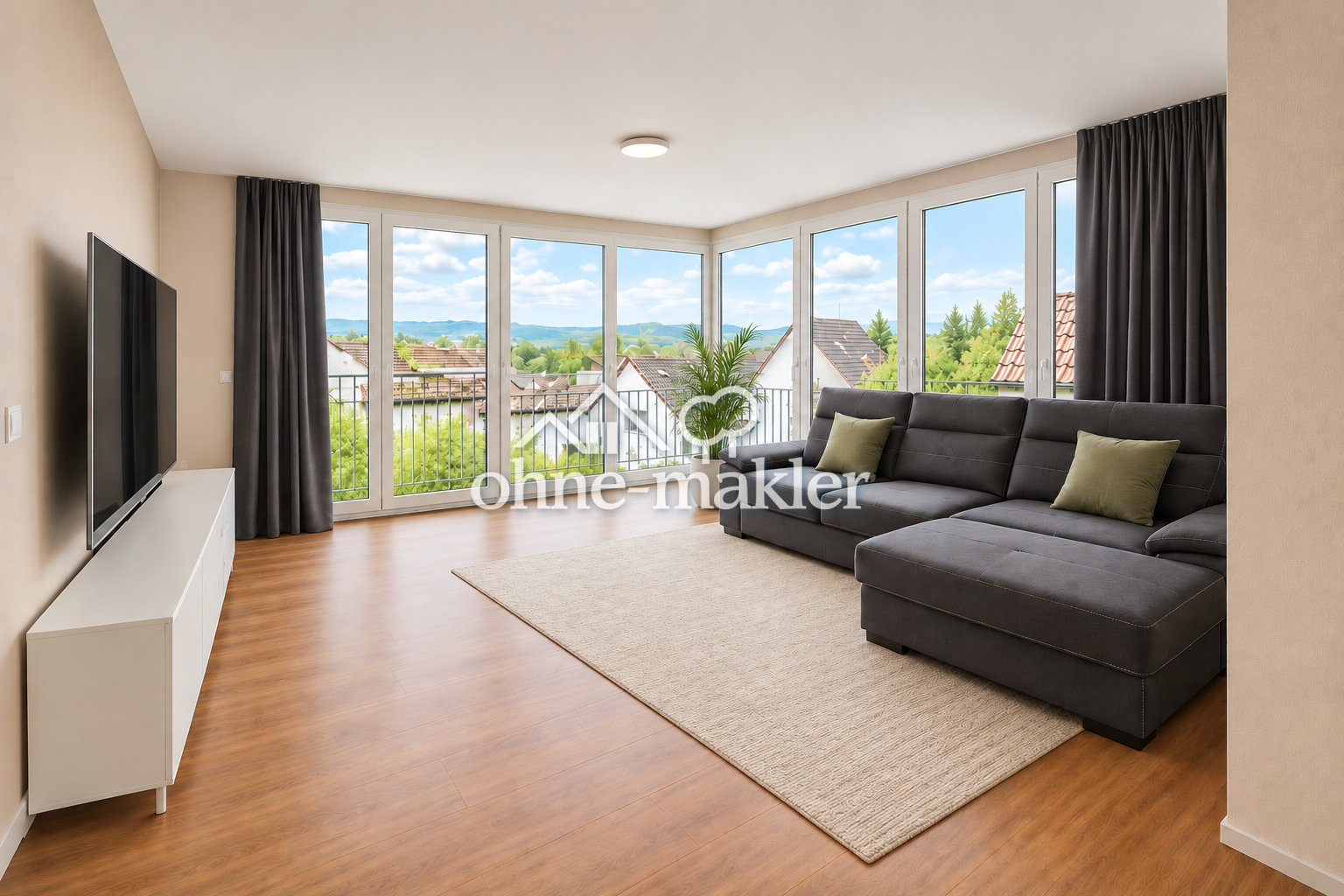 Leutenbach Helle 3-Zimmer-Wohnung mit Balkonen, 71397 Leutenbach