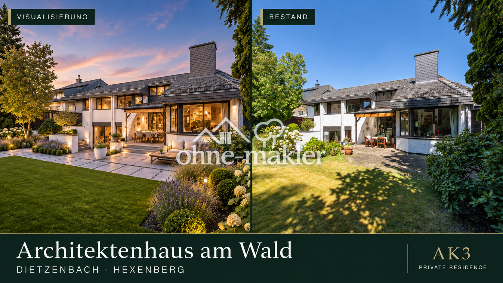 Architektenhaus mit Wald – Ihr grünes Refugium, 63128 Dietzenbach