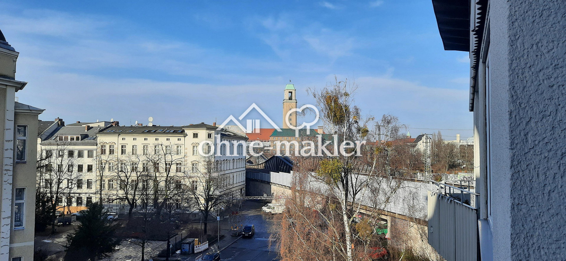 Spandau Balkon mit Rathausblick, 13597 Berlin (Spandau)