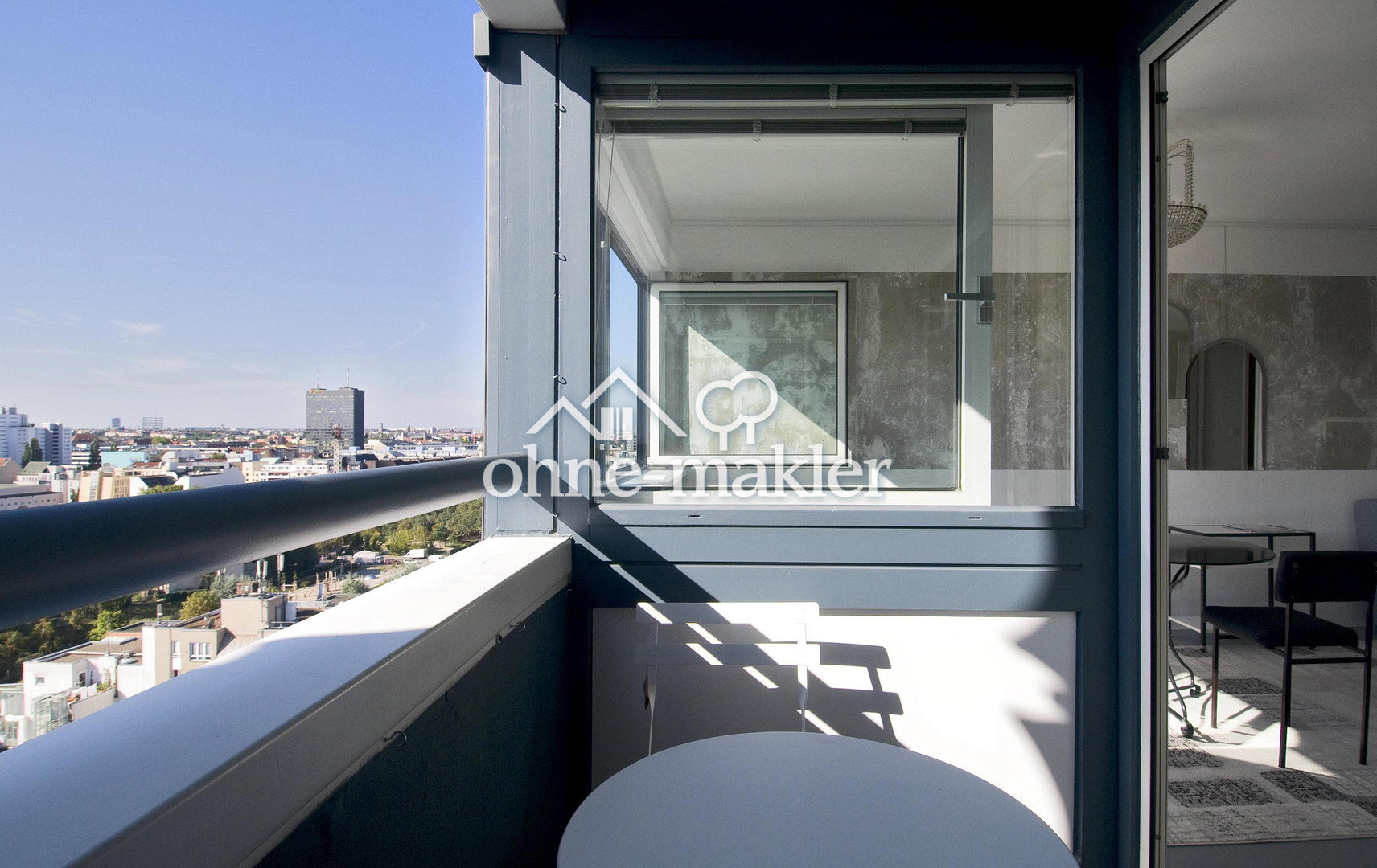 Berlin-Panorama vom Wohnzimmerfenster aus, 10969 Berlin (Friedrichshain-Kreuzberg Kreuzberg Mitte)