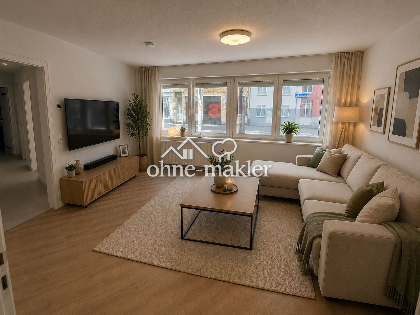 Kernsanierte 4-Zimmer-Wohnung in Bestlage, 76133 Karlsruhe