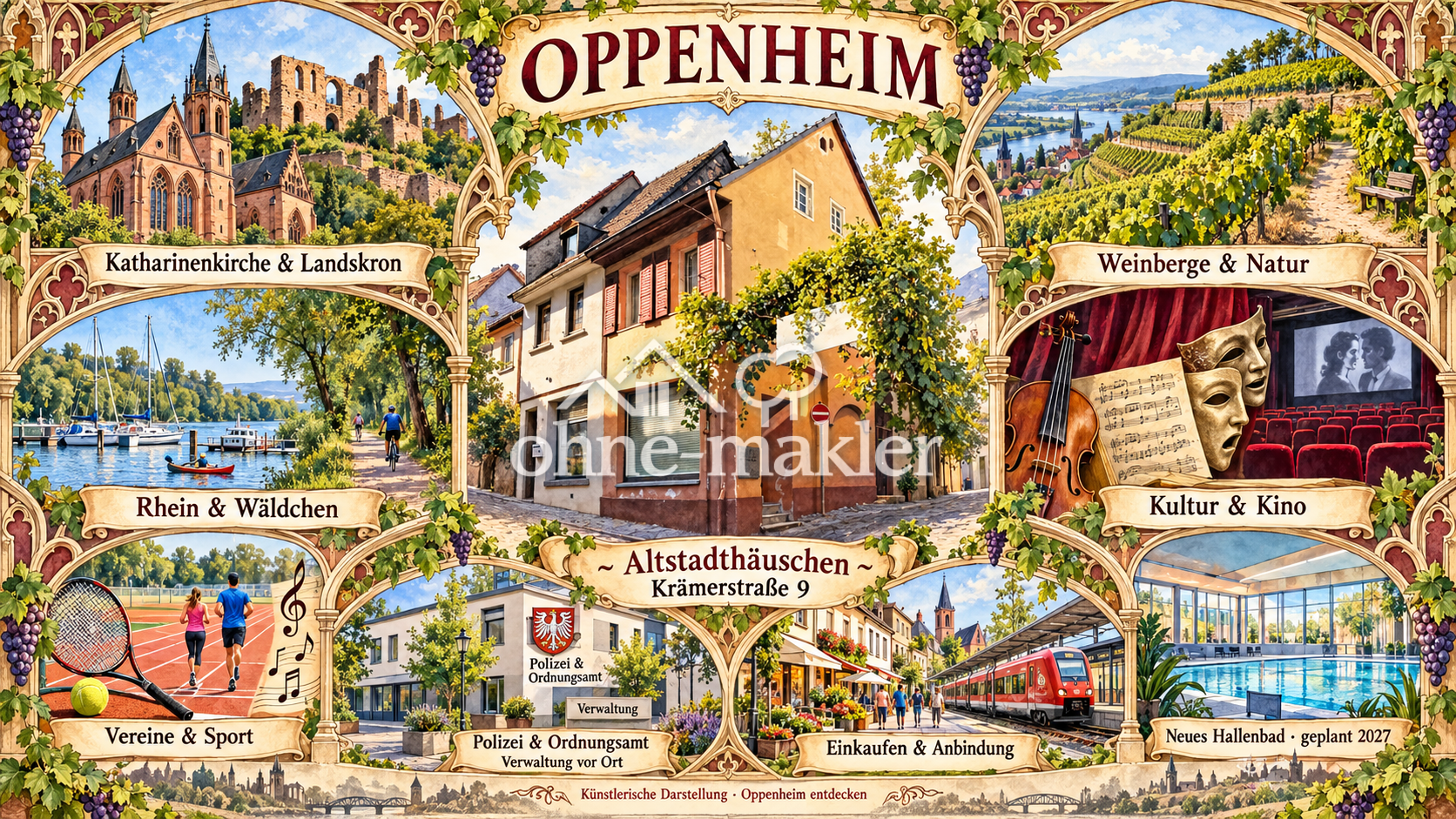 charmantes altstadthaus mit besonderem flair, 55276 Oppenheim