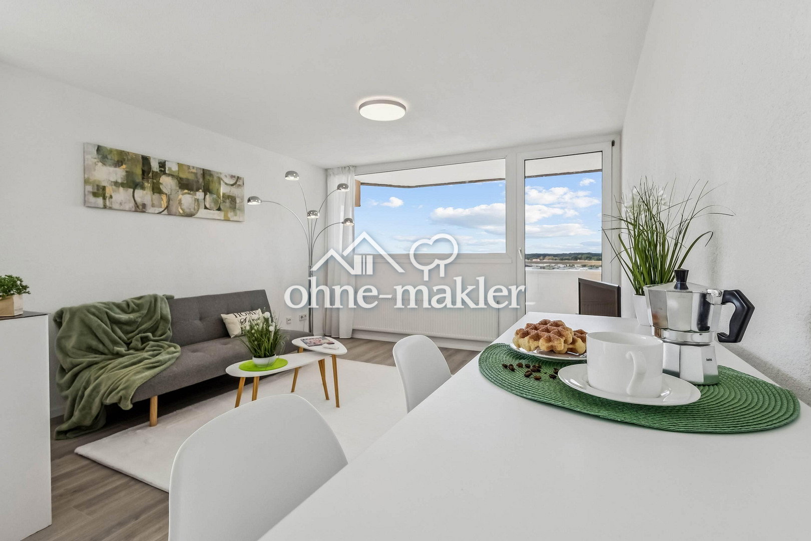 Helle 2-Zimmer-Wohnung in Homburg – sofort bezugbar, 66424 Homburg